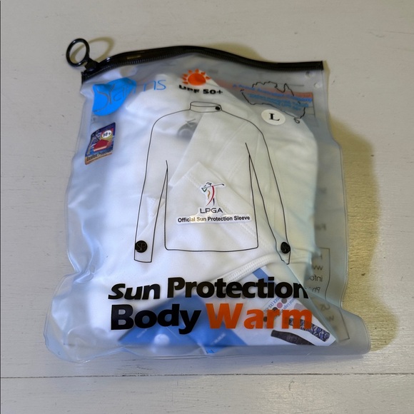 LPGA Sun Protection Body Warm Sleeve Size Large - Picture 2 of 12